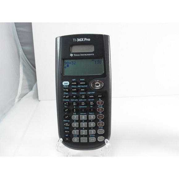 Texas Instruments Calculator TI-30X IIS Scientific Blue Vintage - Picture 2 of 3